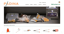 Desktop Screenshot of padina.ba